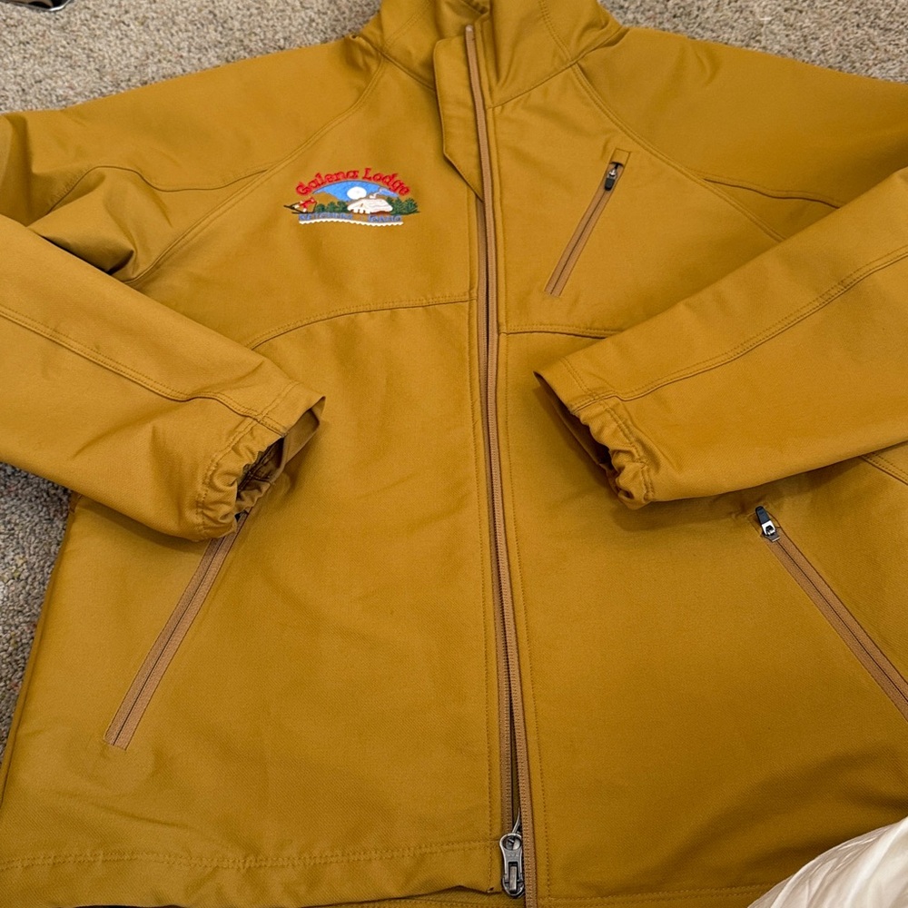 Ibex Galena Lodge logo Men's Brown climawool mix Jacket size s - Picture 12 of 12